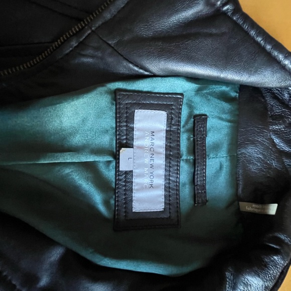 Andrew Marc / Marc New York leather jacket - Picture 2 of 5